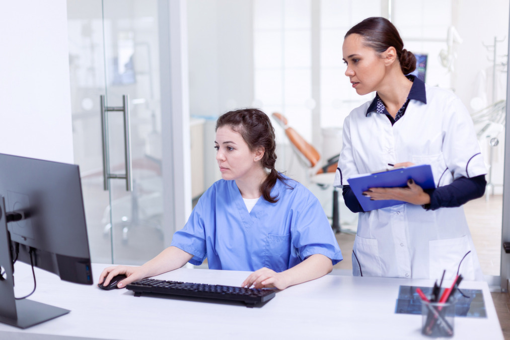 (Dental receptionist / admin job)Dentologie - 1836 NW Market St image: