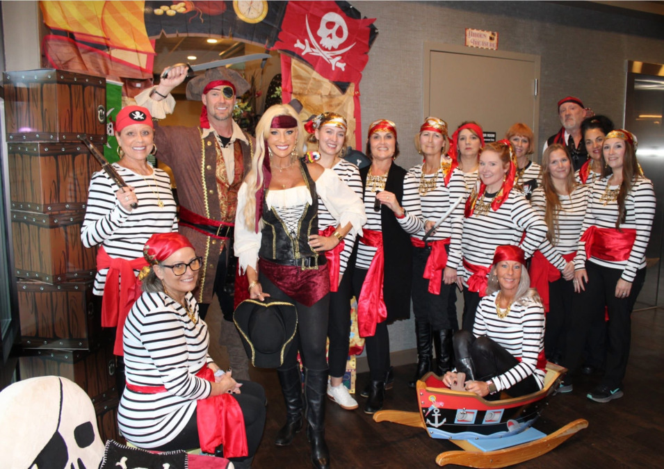 6 of Irmo Smiles image：Staff Halloween pic!